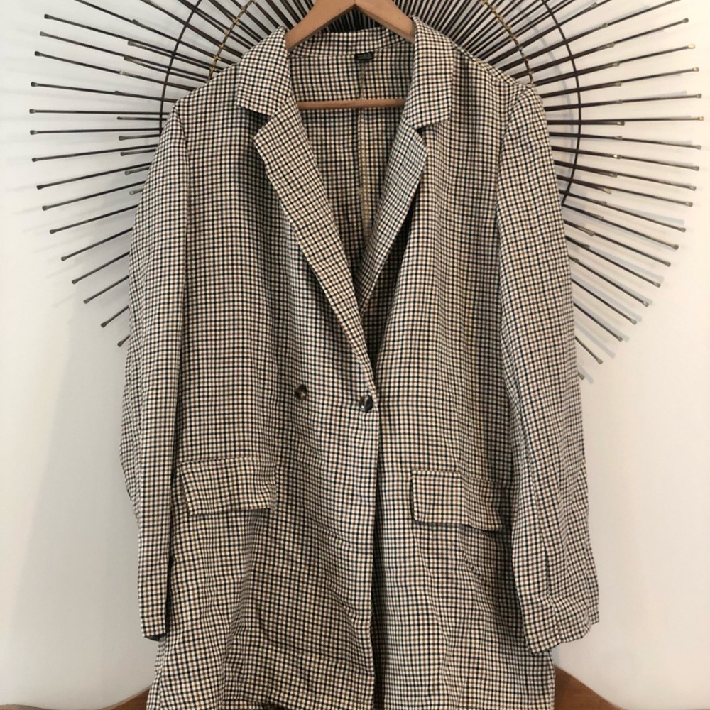 Plaid "Shacket", Size Large